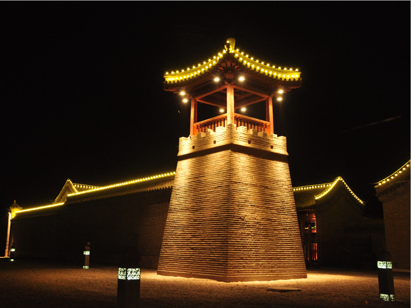 樓體外墻照明案例